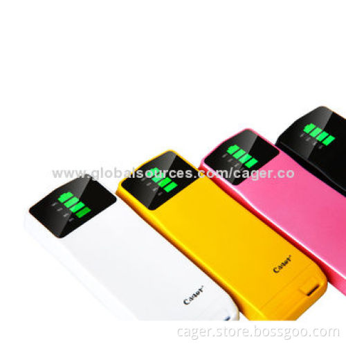 Cager Best Mini Good Design Power Banks with 3,000mAh Capacity, Sized 9.5*40*102mm